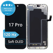 Apple iPhone 17 Pro - LCD Display + Touch Screen + Frame Soft OLED FixPremium 120Hz