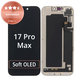 Display for iPhone 17 Pro Max, Touch Screen with Frame, Refurbished