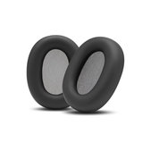 Replacement Ear Pads for Sony WH-1000XM6, Memory foam + PU leather, Black, 1 pair
