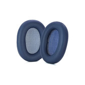 Replacement Ear Pads for Sony WH-1000XM6, Memory foam + PU leather, Blue, 1 pair
