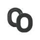 Replacement Ear Pads for Razer Blackshark V3 Pro, Memory foam + Textile, Black, 1 pair