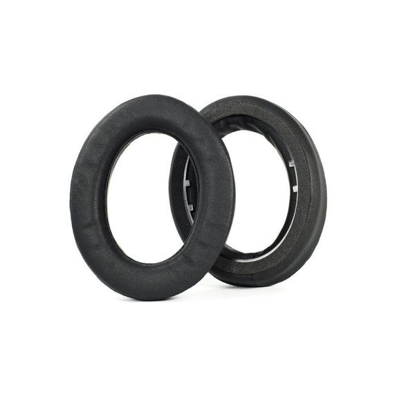 Replacement Ear Pads for Sennheiser HD490 Pro, HD490 Pro Plus, Memory foam + PU leather, Black, 1 pair