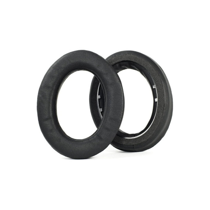 Replacement Ear Pads for Sennheiser HD490 Pro, HD490 Pro Plus, Memory foam + PU leather, Black, 1 pair