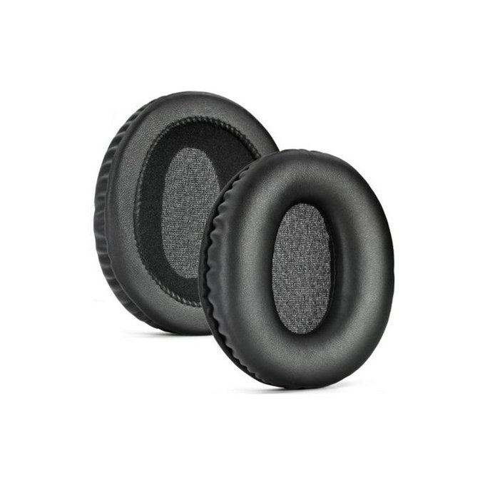 Replacement Ear Pads for Audio-Technica ANC500BT, Memory foam + PU leather, Black, 1 pair