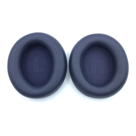Replacement Ear Pads for Anker Soundcore Life Q30, Q35, Memory foam + PU leather, Blue, 1 pair