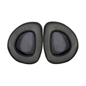 Replacement Ear Pads for Asus Rog Delta, Delta S, Memory foam + PU leather, Black, 1 pair