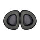 Replacement Ear Pads for Asus Rog Delta, Delta S, Memory foam + PU leather, Black, 1 pair