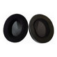 Replacement Ear Pads for Audio Technica ATH-M50X, M50XBT, M40X, MSR7, Memory foam + PU leather + Suede, Black, 1 pair