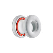 Replacement Ear Pads for Beats Solo 4, Memory foam + PU leather, White, 1 pair