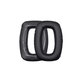 Replacement Ear Pads for Beyerdynamic DT 100, DT 150, DT 190, Memory foam + PU leather, Black, 1 pair