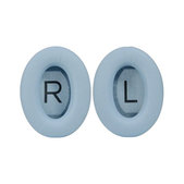 Replacement Ear Pads for Bose QuietComfort 45, Memory foam + PU leather, Lightblue, 1 pair