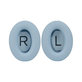 Replacement Ear Pads for Bose QuietComfort 45, Memory foam + PU leather, Lightblue, 1 pair