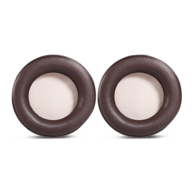 Replacement Ear Pads for Corsair Virtuoso RGB, RGB SE a RGB XT, Memory foam + PU leather, Brown, 1 pair