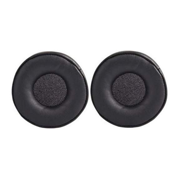 Replacement Ear Pads for Jabra MOVE Wireless, Memory foam + PU leather, Black, 1 pair