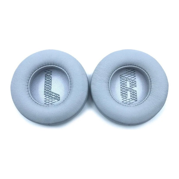 Replacement Ear Pads for JBL Live 400BT, 460NC, Memory foam + PU leather, Grey, 1 pair