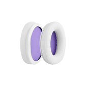 Replacement Ear Pads for Kingston HyperX Cloud Alpha Gaming, Memory foam + PU leather, White, 1 pair