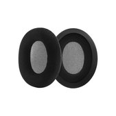 Replacement Ear Pads for Kingston HyperX Cloud II, Suede, Black, 1 pair