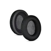 Replacement Ear Pads for Kingston HyperX Stinger Core, Memory foam + Textile, Black, 1 pair