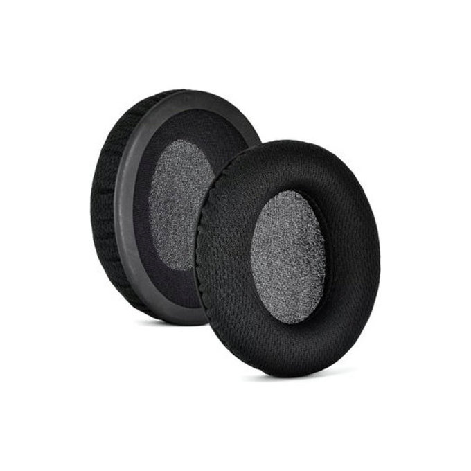 Replacement Ear Pads for Kingston HyperX Stinger Core, Memory foam + Textile, Black, 1 pair