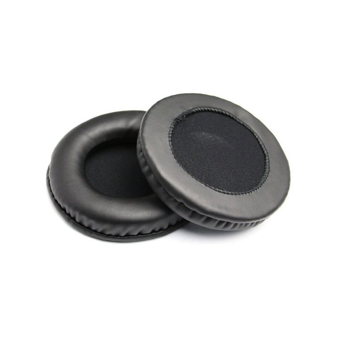 Replacement Ear Pads for Philips SHM1900, SHP1900, Memory foam + PU leather, Black, 1 pair