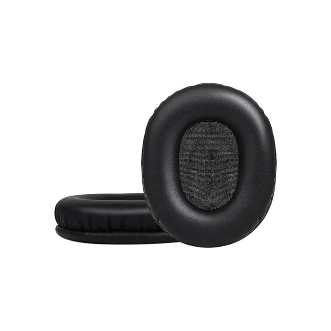 Replacement Ear Pads for Shure SRH840, Memory foam + PU leather, Black, 1 pair