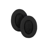 Replacement Ear Pads for Shure SRH440, Memory foam + PU leather, Black, 1 pair