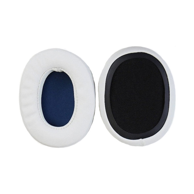 Replacement Ear Pads for SkullCandy Hesh 3.0 a Crusher, Memory foam + PU leather, Grey, 1 pair