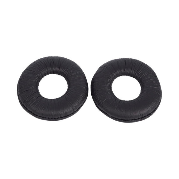 Replacement Ear Pads for Sony MDR-ZX110, Memory foam + PU leather, Black, 1 pair