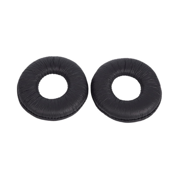 Replacement Ear Pads for Sony MDR-ZX110, Memory foam + PU leather, Black, 1 pair