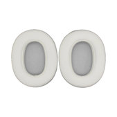 Replacement Ear Pads for Sony WH-ULT900N, Memory foam + PU leather, White, 1 pair
