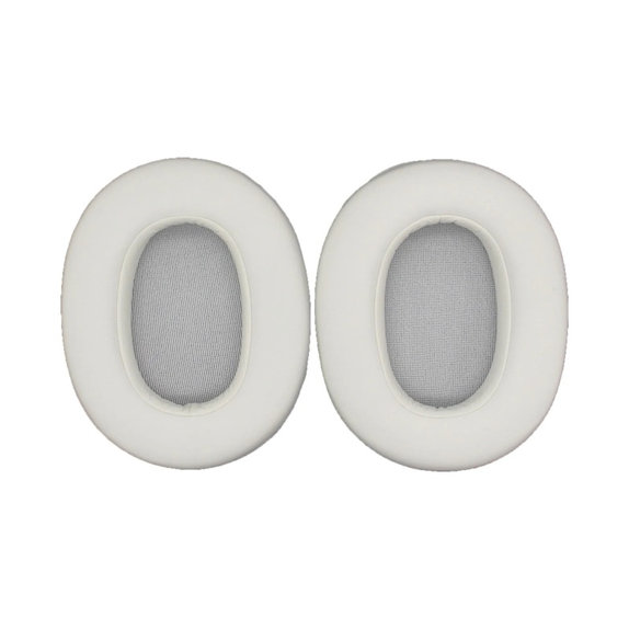 Replacement Ear Pads for Sony WH-ULT900N, Memory foam + PU leather, White, 1 pair