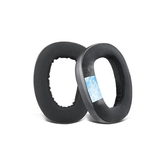 Replacement Ear Pads for Sennheiser GSP500, GSP600, Memory foam + PU leather, Black, Cooling Gel, 1 pair