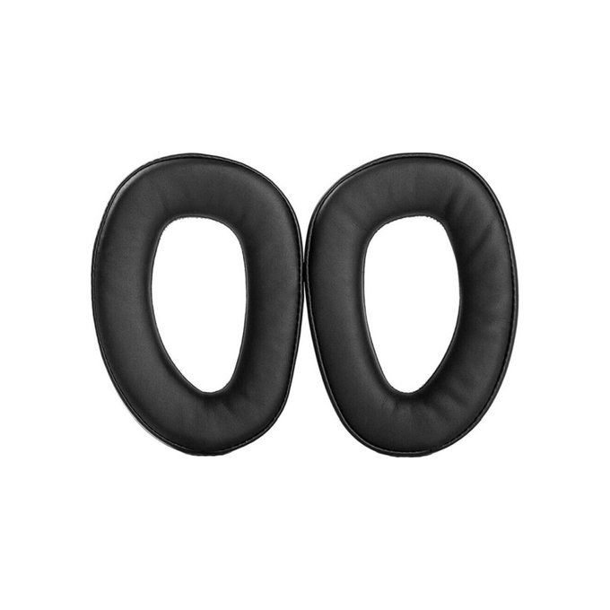 Replacement Ear Pads for Sennheiser GSP300, GSP350, GSP370, Memory foam + PU leather, Black, Cooling Gel, 1 pair