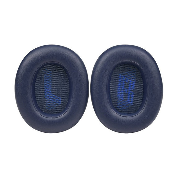 Replacement Ear Pads for JBL Live 650BTNC, E65, Memory foam + PU leather, Navy, 1 pair