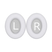 Replacement Ear Pads for Bose 700, NC700, Memory foam + PU leather, White, 1 pair