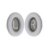 Replacement Ear Pads for Bose QuietComfort 35, Memory foam + PU Leather, Grey, 1 pair