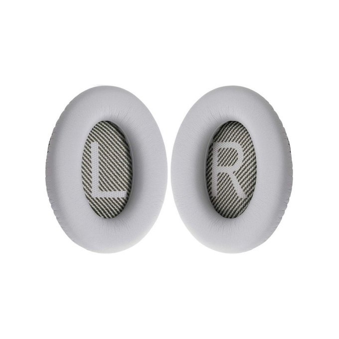 Replacement Ear Pads for Bose QuietComfort 35, Memory foam + PU Leather, Grey, 1 pair
