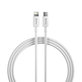 Lightning / USB-C Cable Smart, PD 27W, 2m, White, Devia