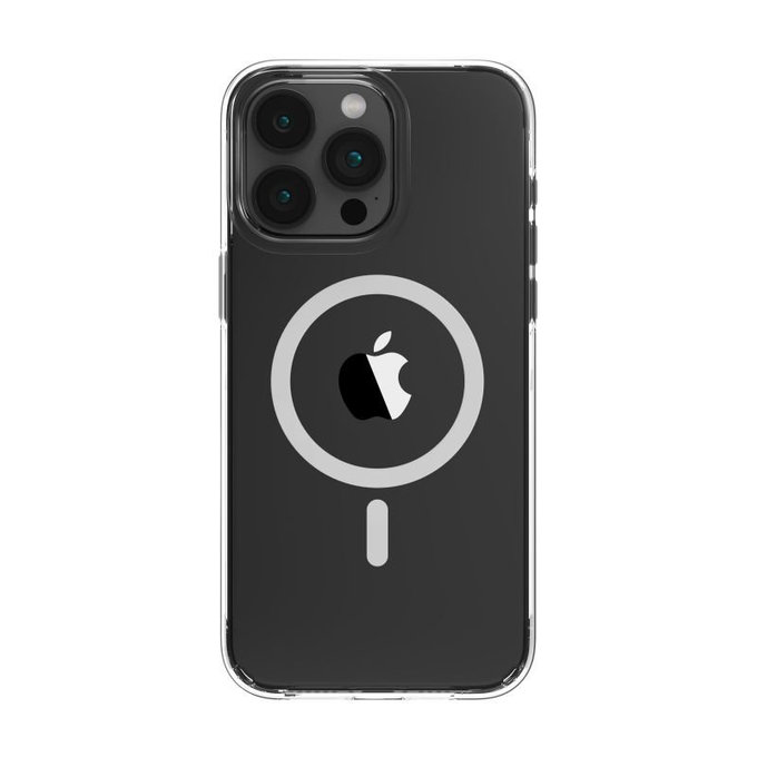 Case Elemental with MagSafe for iPhone 15, Transparent, Devia