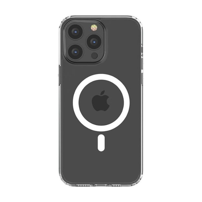 Case Clear with MagSafe for iPhone 15 Pro, Transparent, Devia