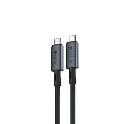 USB-C / USB-C Cable Extreme Speed, 240W, 8K 60Hz, 1m, Black, Devia