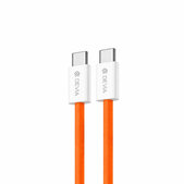USB-C / USB-C Cable Smart, PD 60W, 1m, Orange, Devia