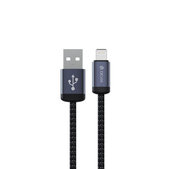 Lightning / USB Cable Gracious, 2.4A, 1m, Black, Devia