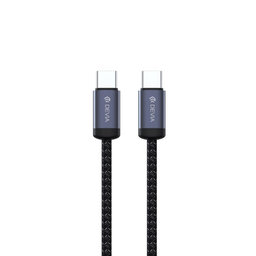 USB-C / USB-C Cable Gracious, PD 60W, 2m, Black, Devia