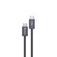 USB-C / USB-C Cable Extreme Speed, PD 240W, 2m, Black, Devia