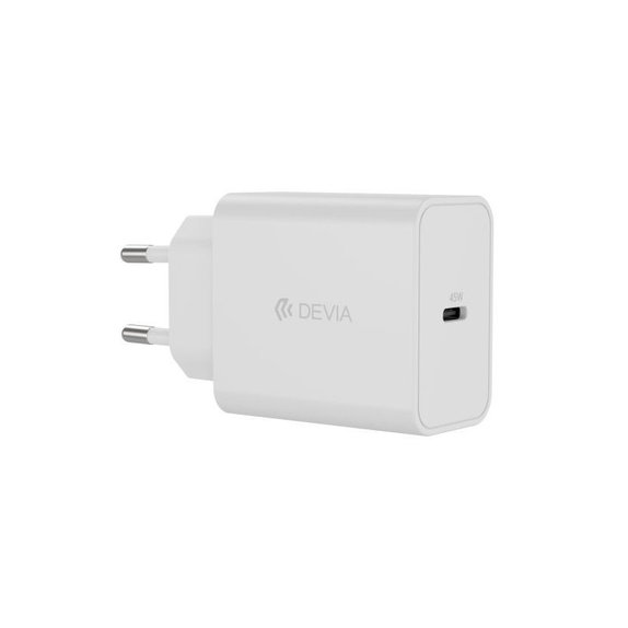 Charging Adapter Rocket USB-C, PD 45W, White, Devia