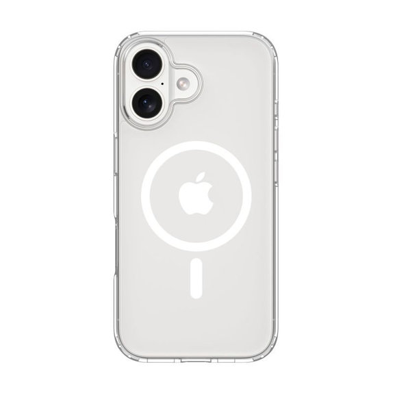 Case Clear with MagSafe for iPhone 16 Plus, Transparent, Devia