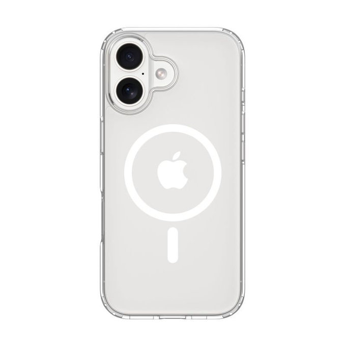 Case Clear with MagSafe for iPhone 16 Plus, Transparent, Devia