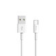 USB / USB-C Cable Smart, 2.1A, 1m, White, Devia