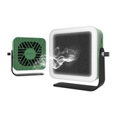Fume Extractor and Cooling Fan with LED Light, 2UUL DA98